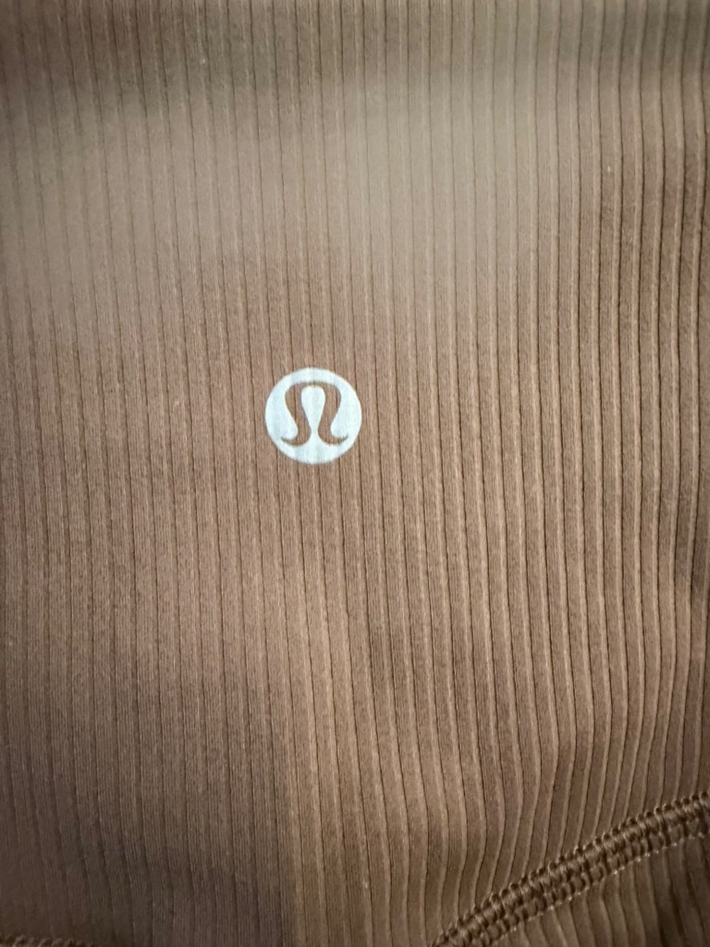 Lululemon Align Ribbed High-Rise Pant 25" Java Size 10 - Picture 6 of 8